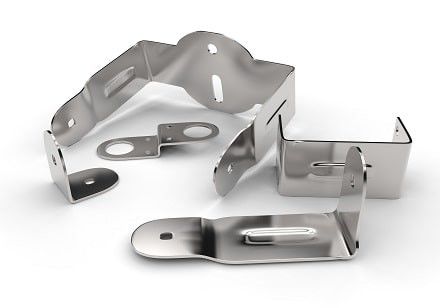 Các bộ phận nhôm được đóng dấu Các dịch vụ đóng dấu các thành phần kim loại