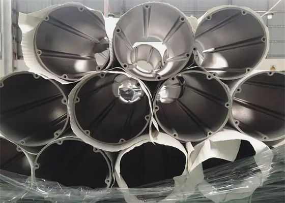 OEM Tiêu chuẩn nhựa nhôm Profiles Extrusion hình cuộn cuộn anodizing
