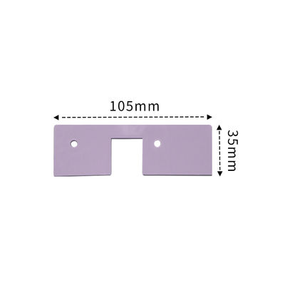 Công nghiệp điện tử cách nhiệt silicone Cpu Pad 0,5mm-15mm Độ dày