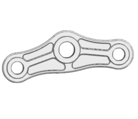 Titan Grade 5 / 6AL-4V9 Chuyển đổi tấm chính điều chỉnh cho độ dẻo bề mặt 0.4um Ra