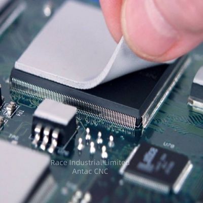 Màn đệm nhiệt silicone linh hoạt 0,020-0,200mm Hằng số điện áp 3,49 ~ 9,8 1MHz Các mẫu miễn phí