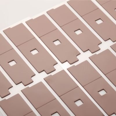 Khả năng kháng khối lượng cao Bộ đệm nhiệt CPU tùy chỉnh với mật độ tùy chọn 3.0±0.5 G/cm3